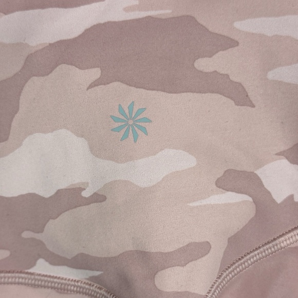 Athleta Elation Camo Pink Leggings Size‎ XXS 7/8 Length Yoga Run Fitness Pants - Picture 9 of 15